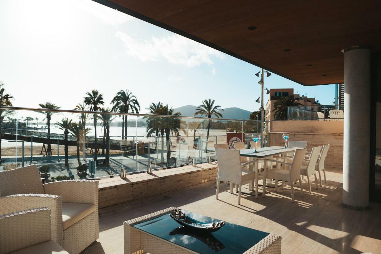 Grand Terrace Apartment In Puerto De Alcudia ภายนอก รูปภาพ